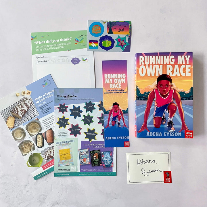 Running My Own Race chapter book and activity pack