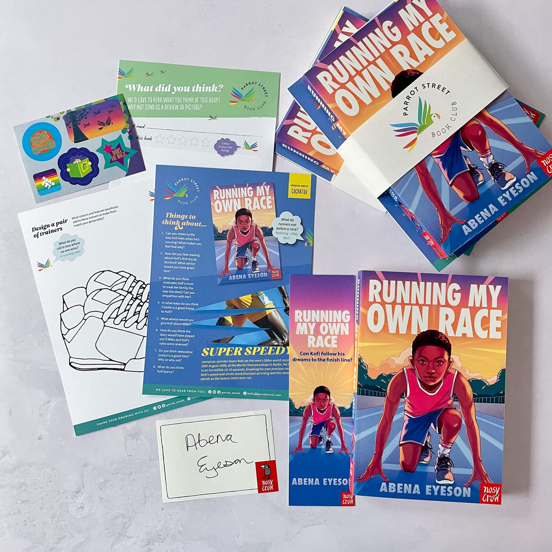 Running My Own Race chapter book and activity pack