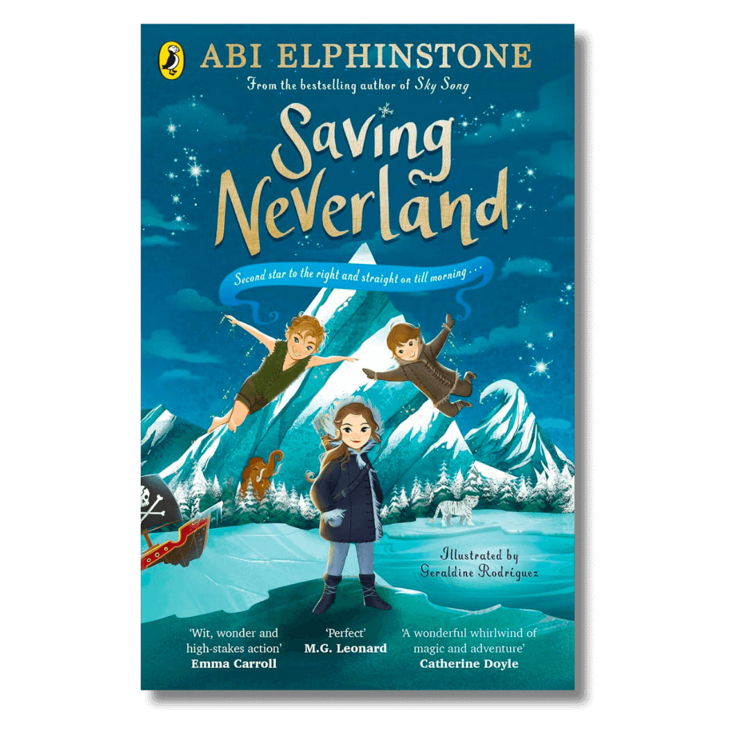 cover of Saving Neverland by Abi Elphinstone