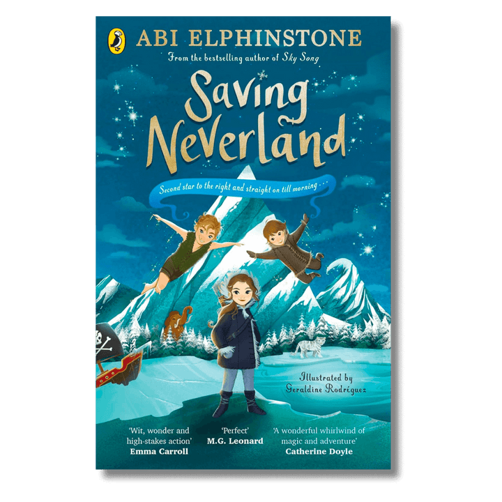 cover of Saving Neverland by Abi Elphinstone