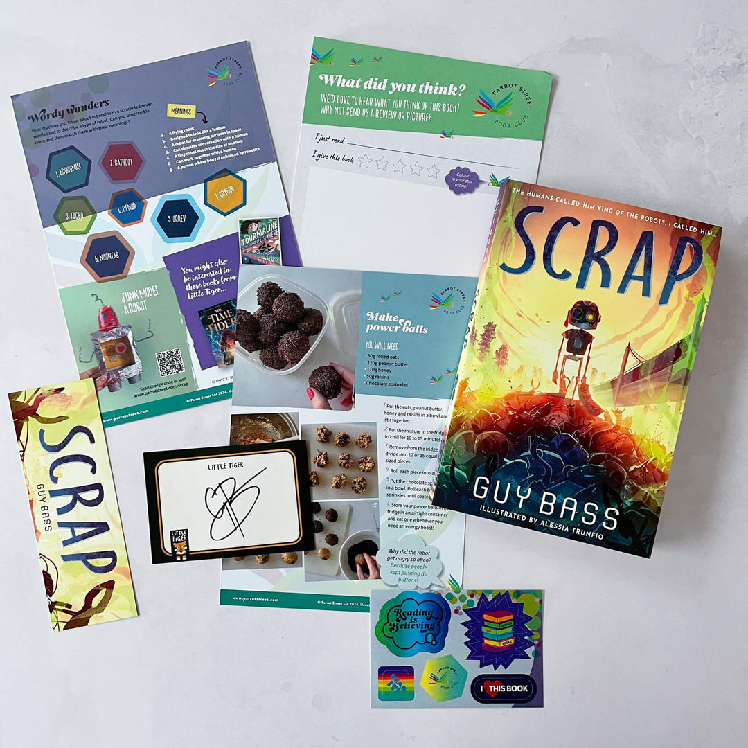 SCRAP chapter book and activity pack