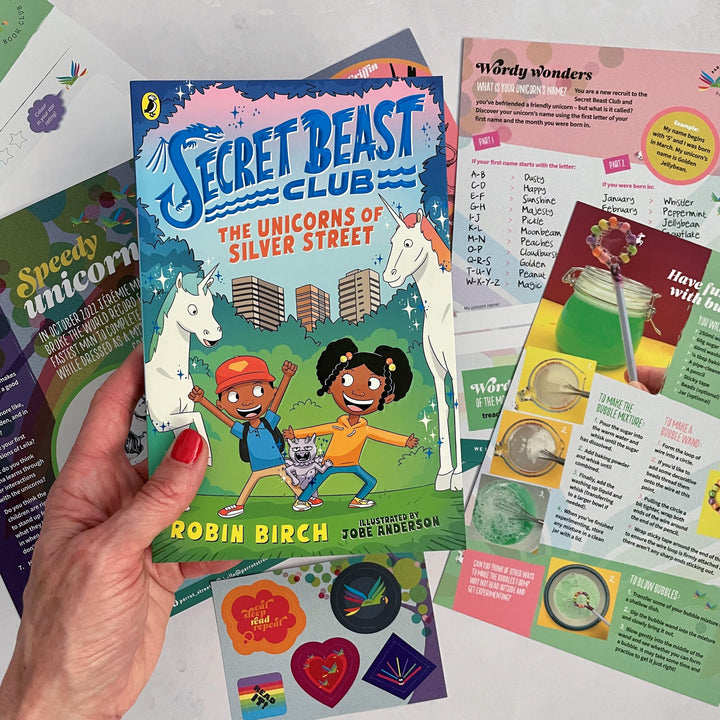 Secret Beast Club chapter book and activity pack