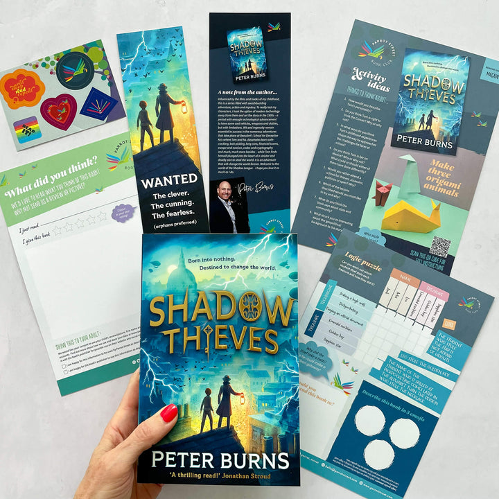 Shadow Thieves book and activity pack