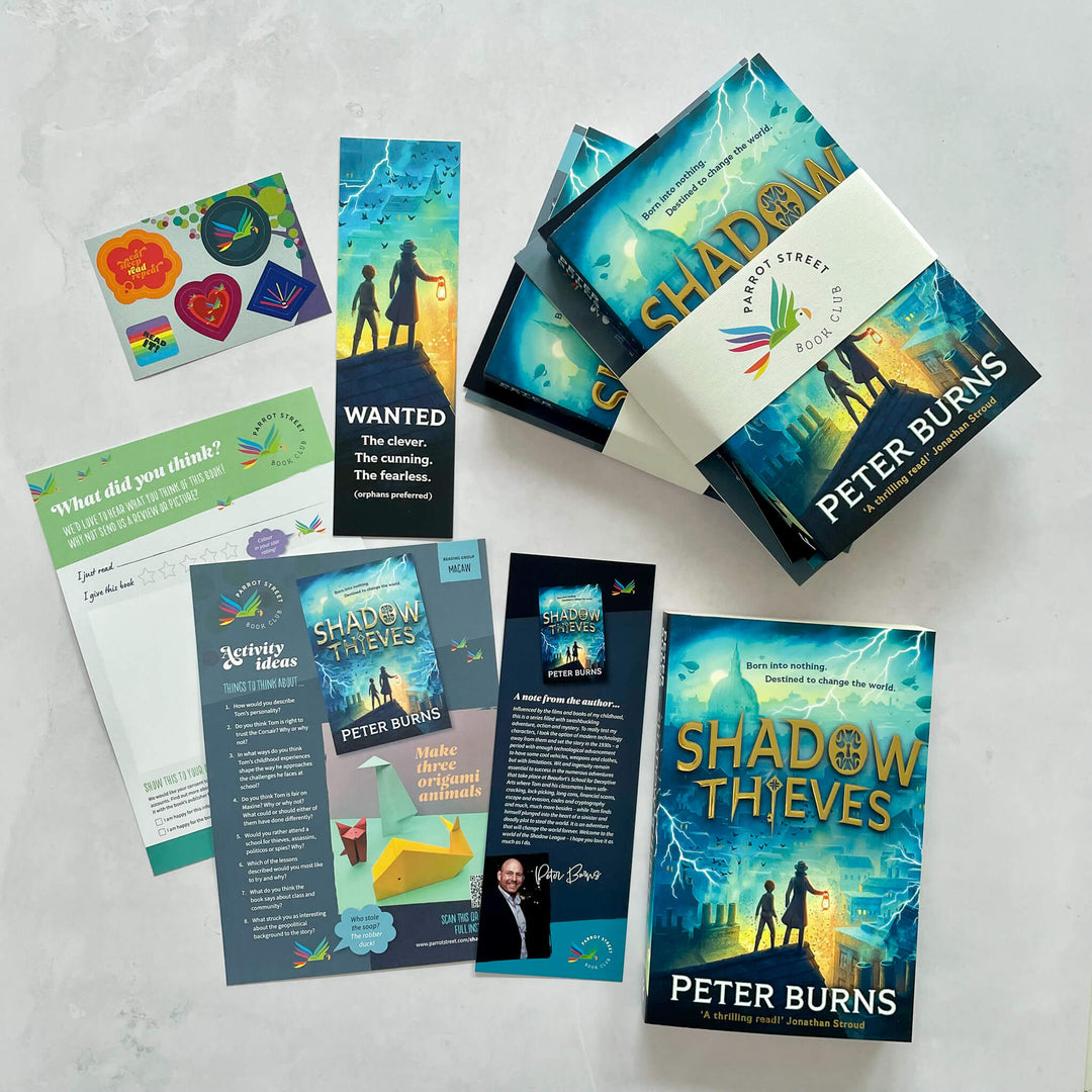 Shadow Thieves book and activity pack
