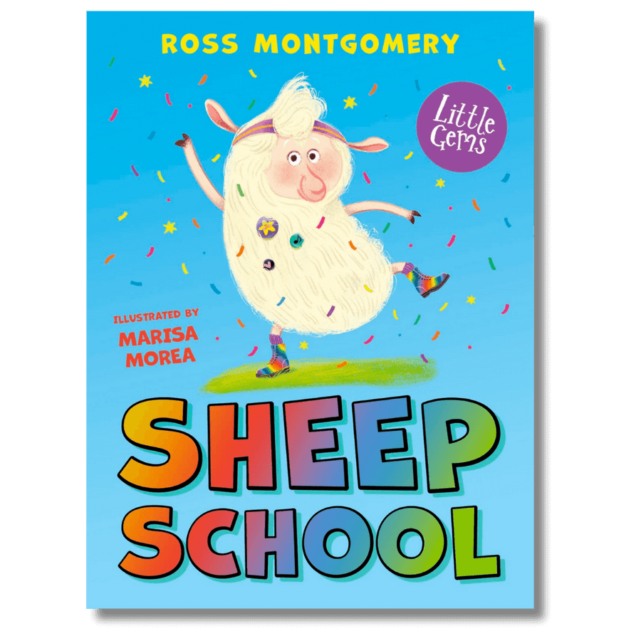 Cover of Sheep School by Ross Montgomery