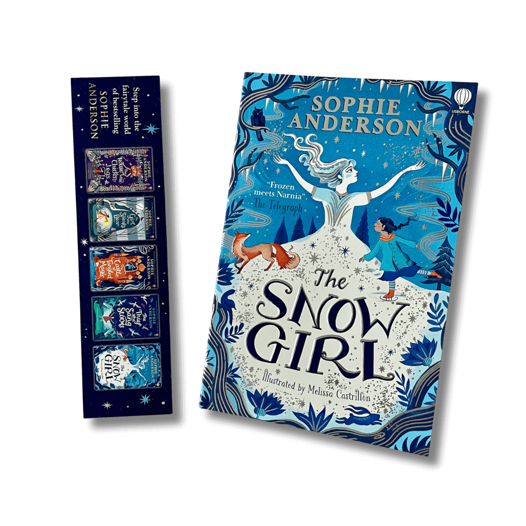 The Snow Girl by Sophie Anderson with accompanying bookmark