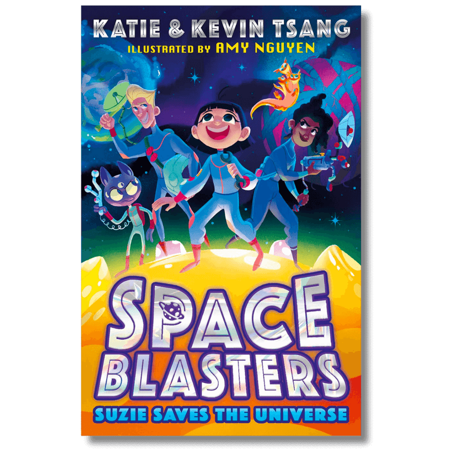 Cover of Space Blasters Suzie Saves the Universe by Katie & Kevin Tsang
