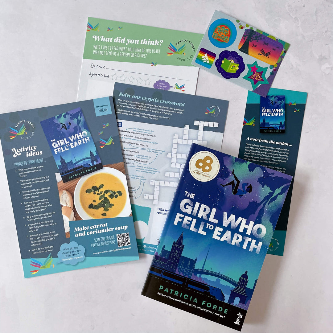 The Girl Who Fell to Earth book and activity pack