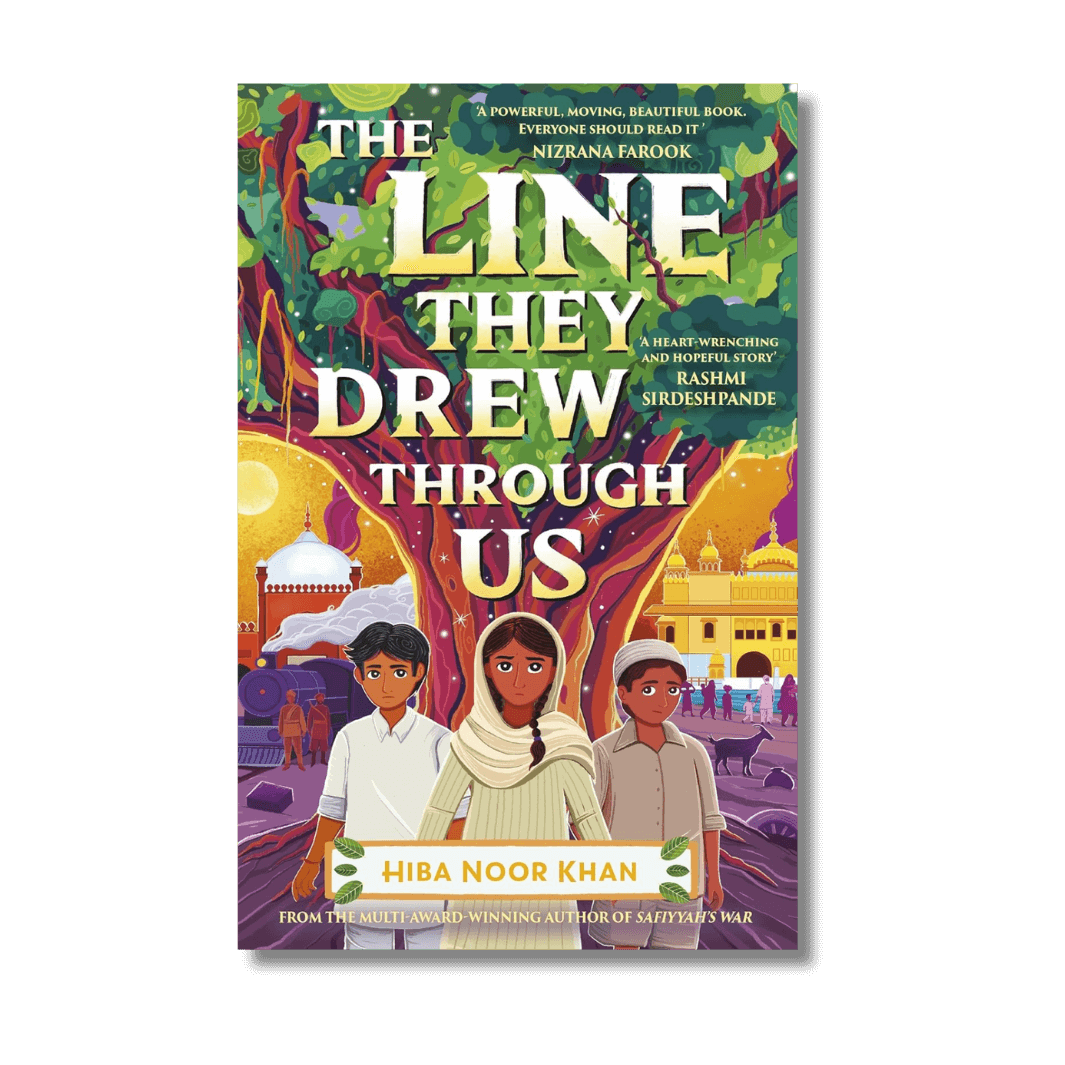 Cover of The Line They Drew Through Us by Hiba Noor Khan