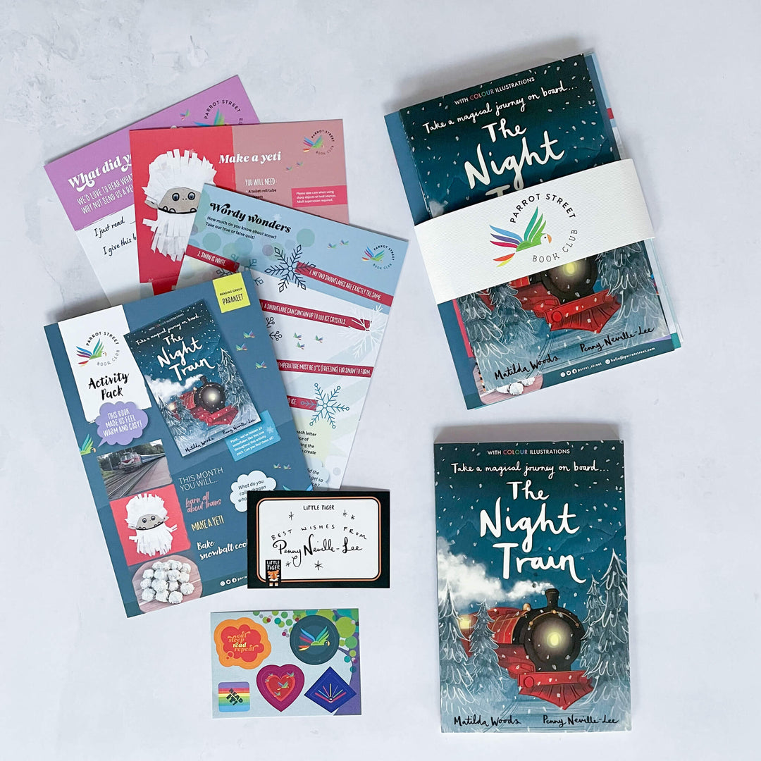 The Night Train chapter book and activity pack