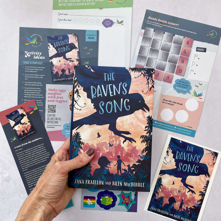 The Raven's Song book and activity pack