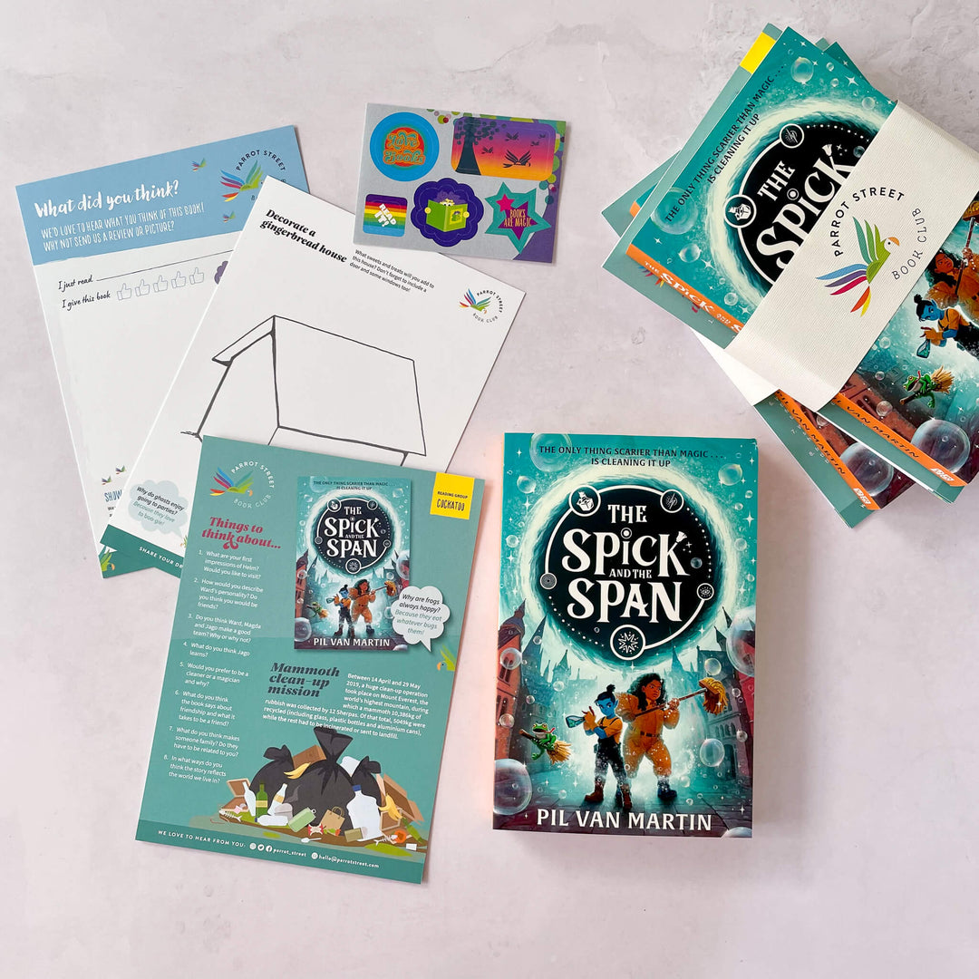 The Spick and the Span chapter book and activity pack