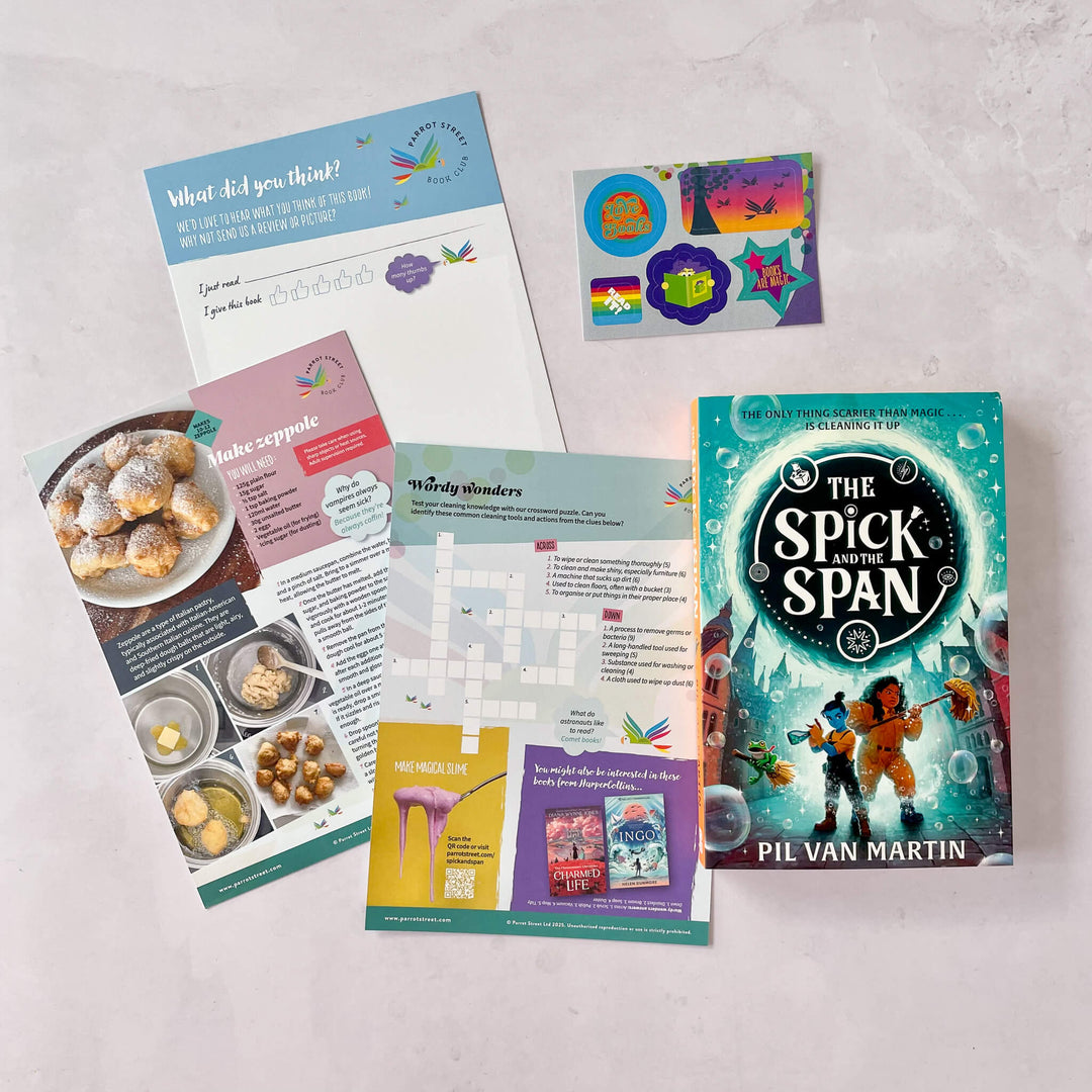 The Spick and the Span chapter book and activity pack