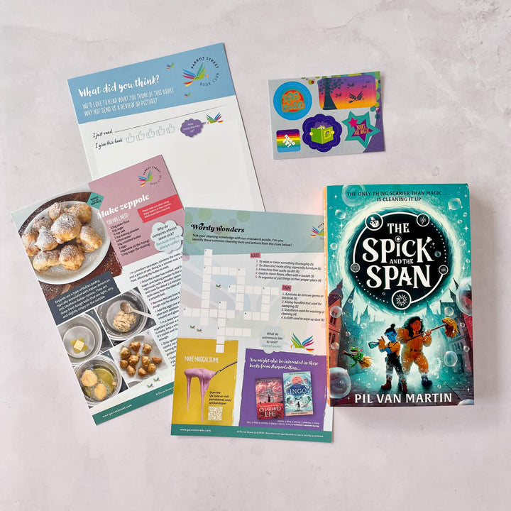 The Spick and the Span chapter book and activity pack