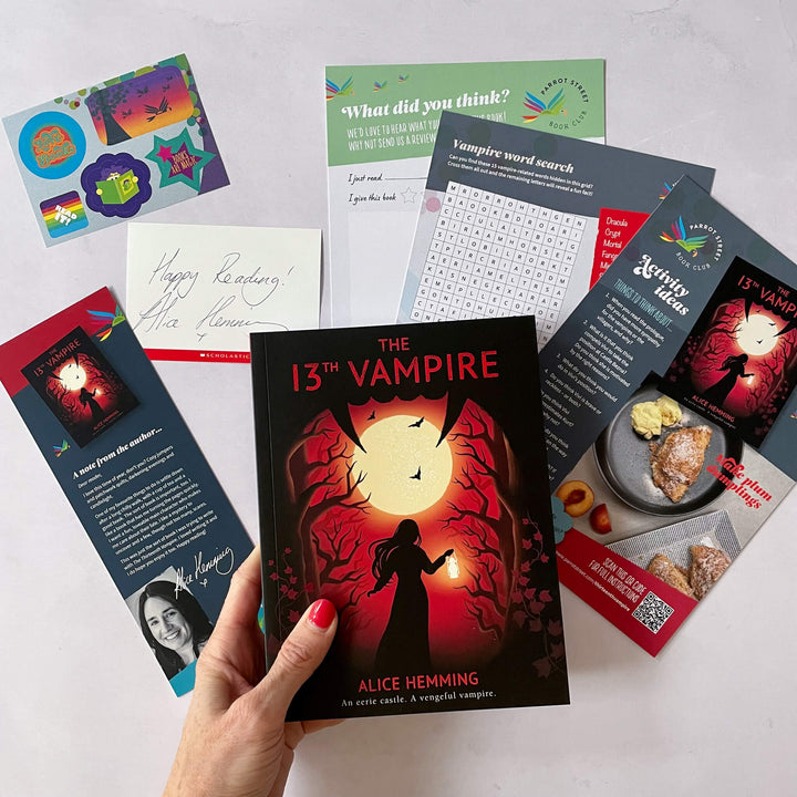 The Thirteenth Vampire book and activity pack