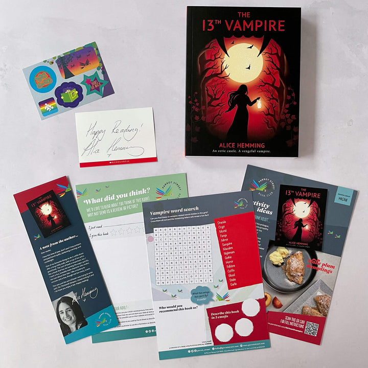 The Thirteenth Vampire book and activity pack