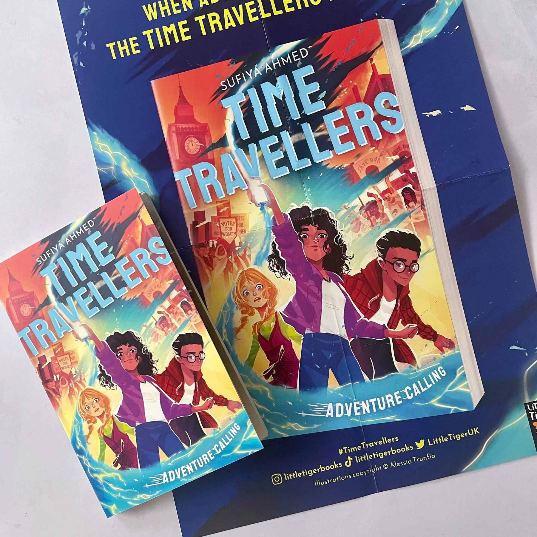The Time Travellers: Adventure Calling by Sufiya Ahmed (author ...