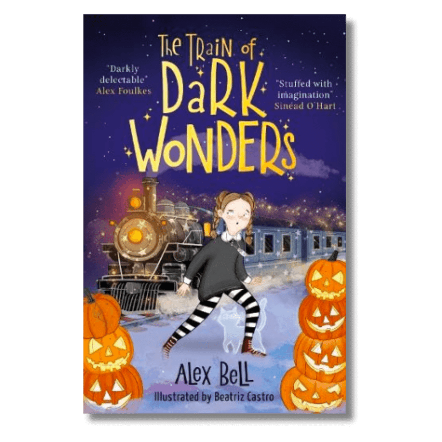 Cover of The Train of Dark Wonders by Alex Bell