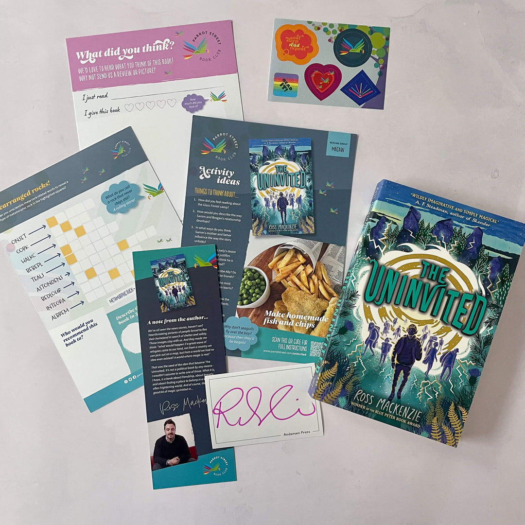 The Uninvited book and activity pack