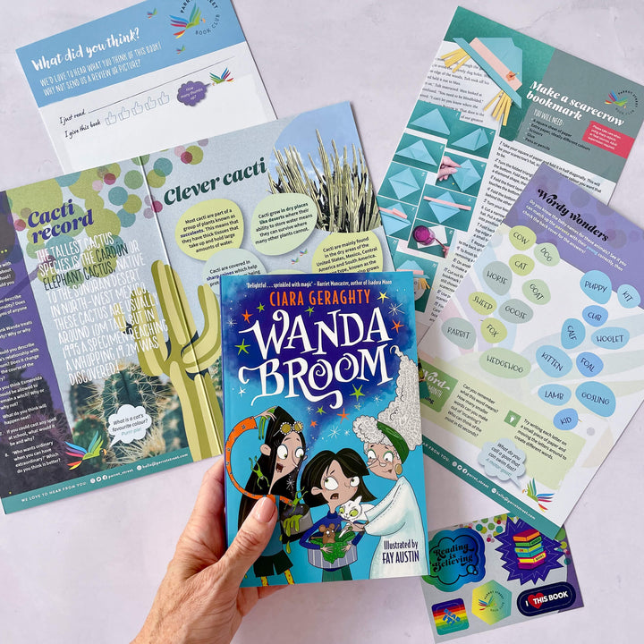 Wanda Broom chapter book and activity pack