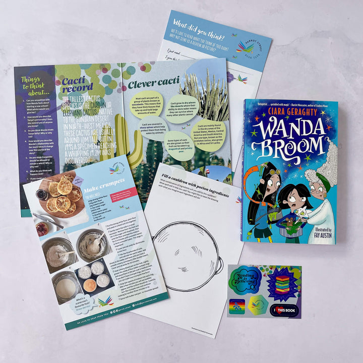 Wanda Broom chapter book and activity pack