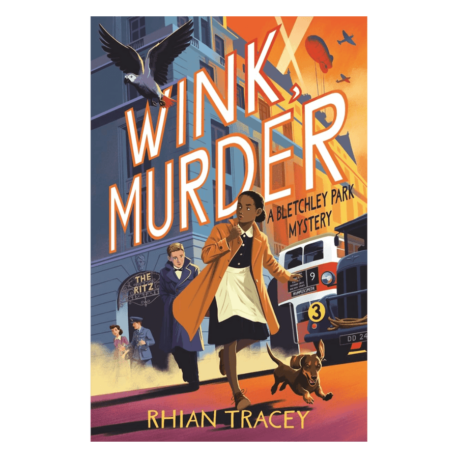 Cover of Wink, Murder: A Bletchley Park Mystery by Rhian Tracey