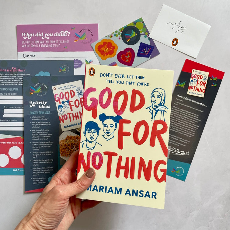 Good For Nothing Example Good for Nothing book & activities | Parrot Street Book Club