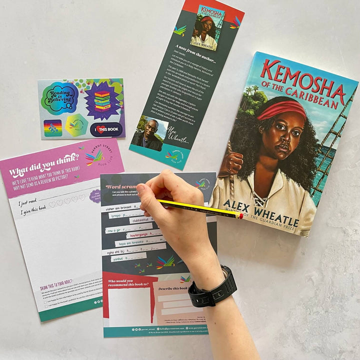 Kemosha of the Caribbean chapter book and activities