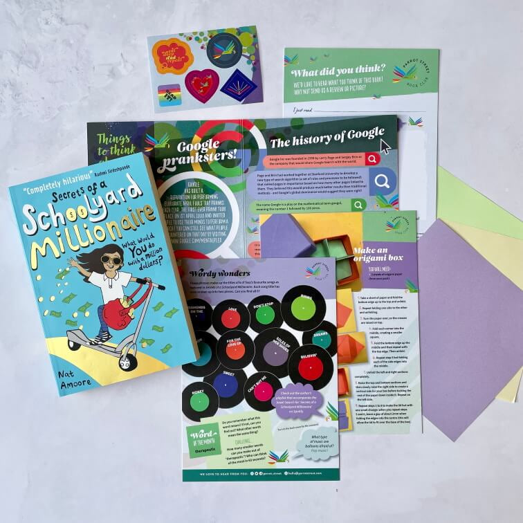 Secrets of a Schoolyard Millionaire book and activity pack