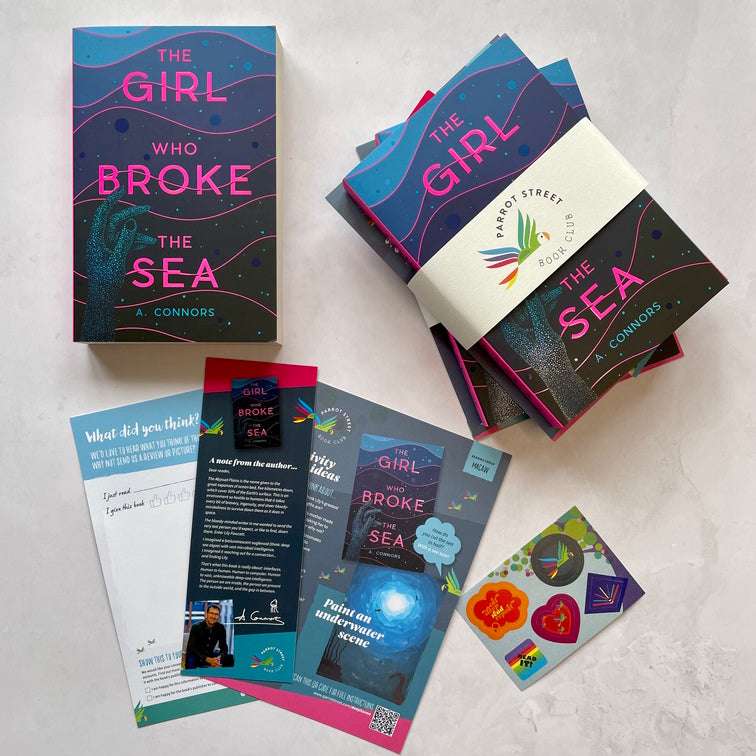 The Girl Who Broke the Sea book and activity pack