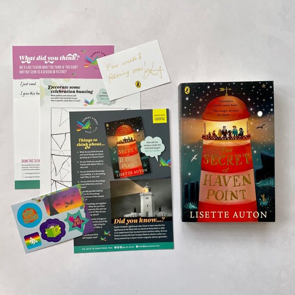The Secret of Haven Point chapter book and activity pack